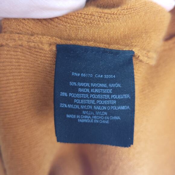 Moth Anthropologie Honey Caramel Chester Knit Sweater Dress Bell Sleeves Small - Picture 9 of 11